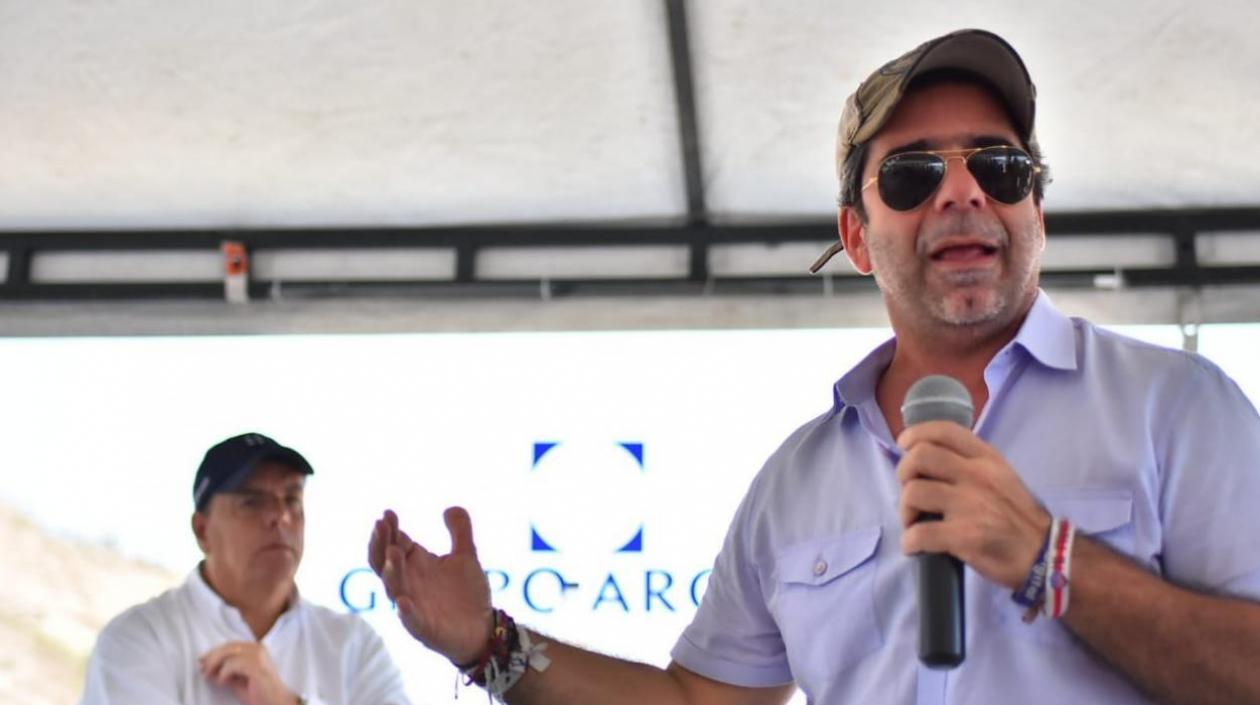 El Alcalde de Barranquilla, Alejandro Char.