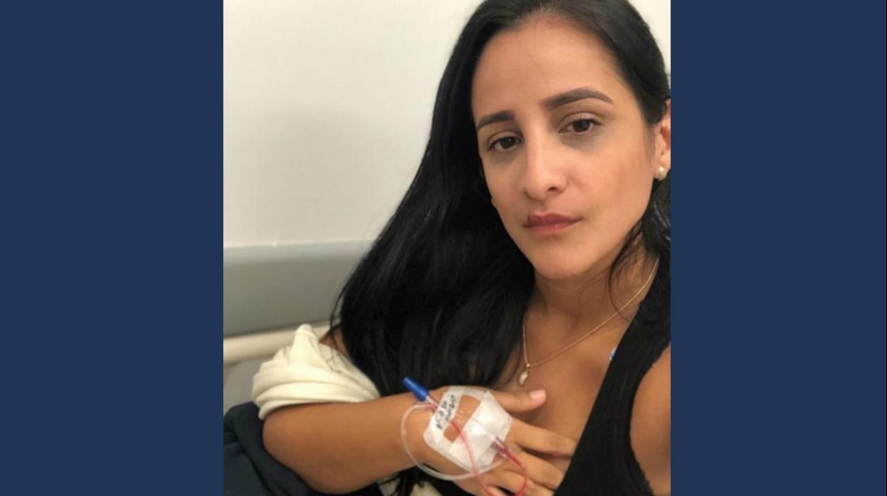 Pamela Robayo denunció en redes sociales que fue víctima de la escopolamina en un centro comercial de Barranquilla.