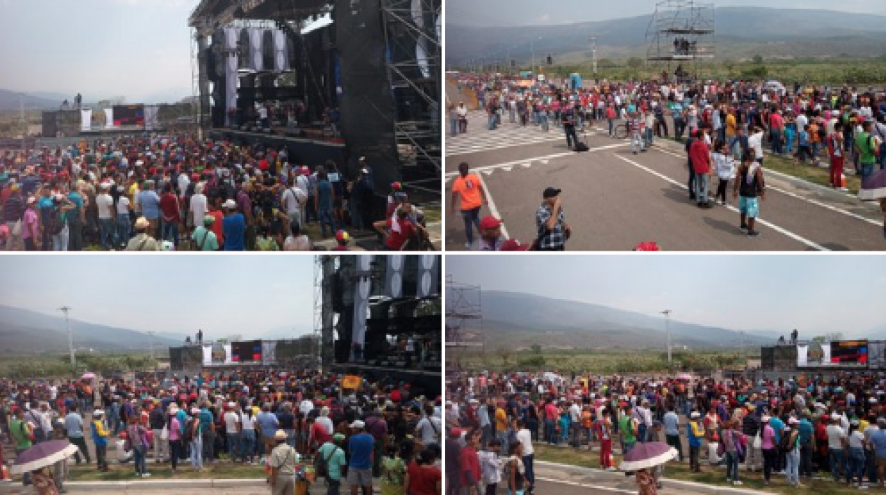 Así está el concierto del chavismo, del lado venezolano.