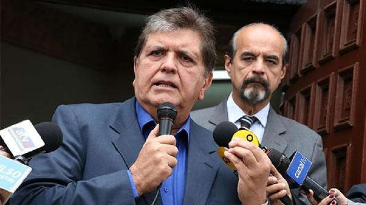 El expresidente de Perú, Alan García.