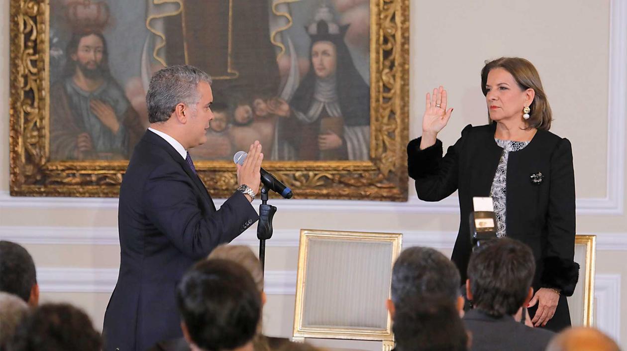 En la ceremonia de posesión de la nueva Ministra de Justicia y del Derecho, Margarita Cabello Blanco, el Jefe de Estado enumeró algunas de las tareas que debe cumplir la nueva titular de esta cartera.