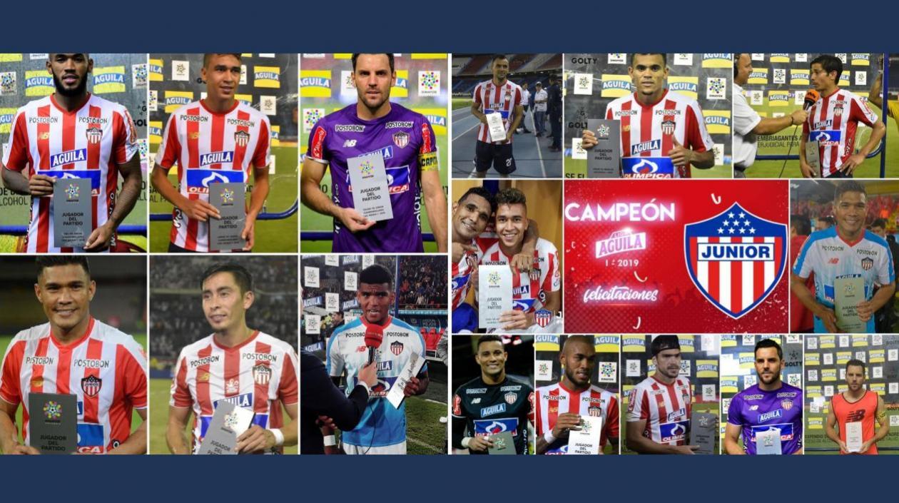 Los destacados del Junior en cada fecha de la Liga Águila 1 2019.