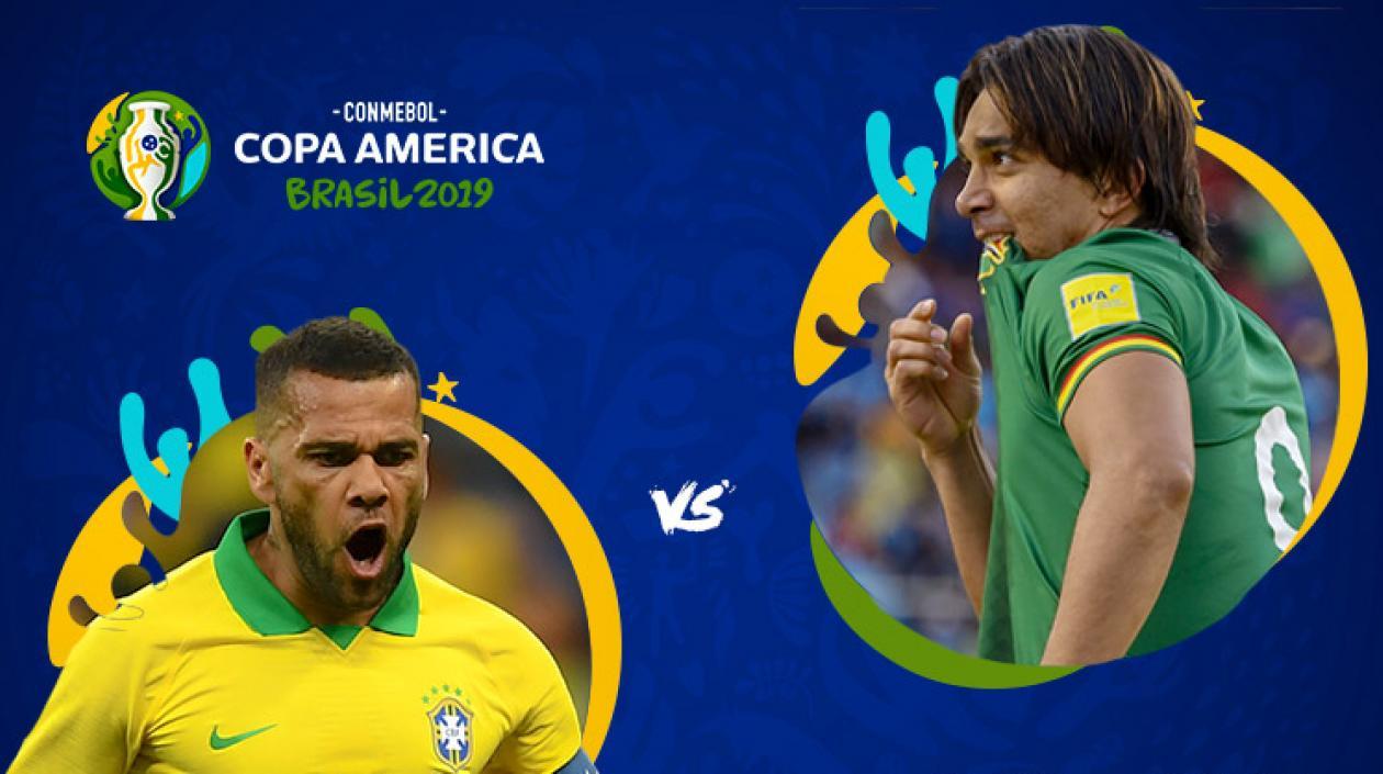 Brasil y Bolivia están listos para abrir la Copa América 2019.