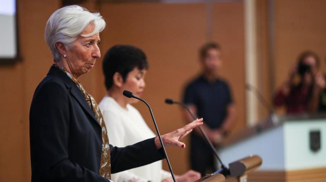 Directora del Fondo Monetario Internacional (FMI), Christine Lagarde.