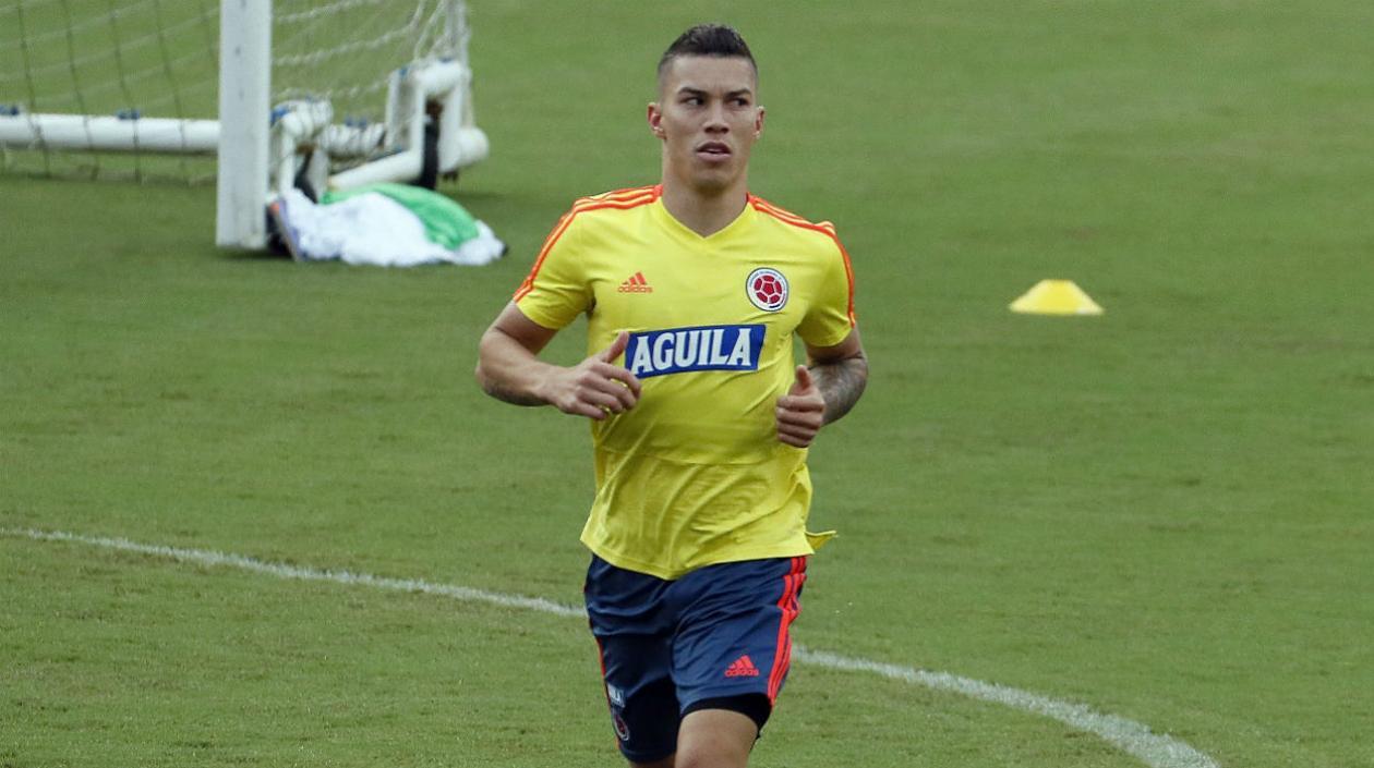 Mateus Uribe, volante de la Selección Colombia. 
