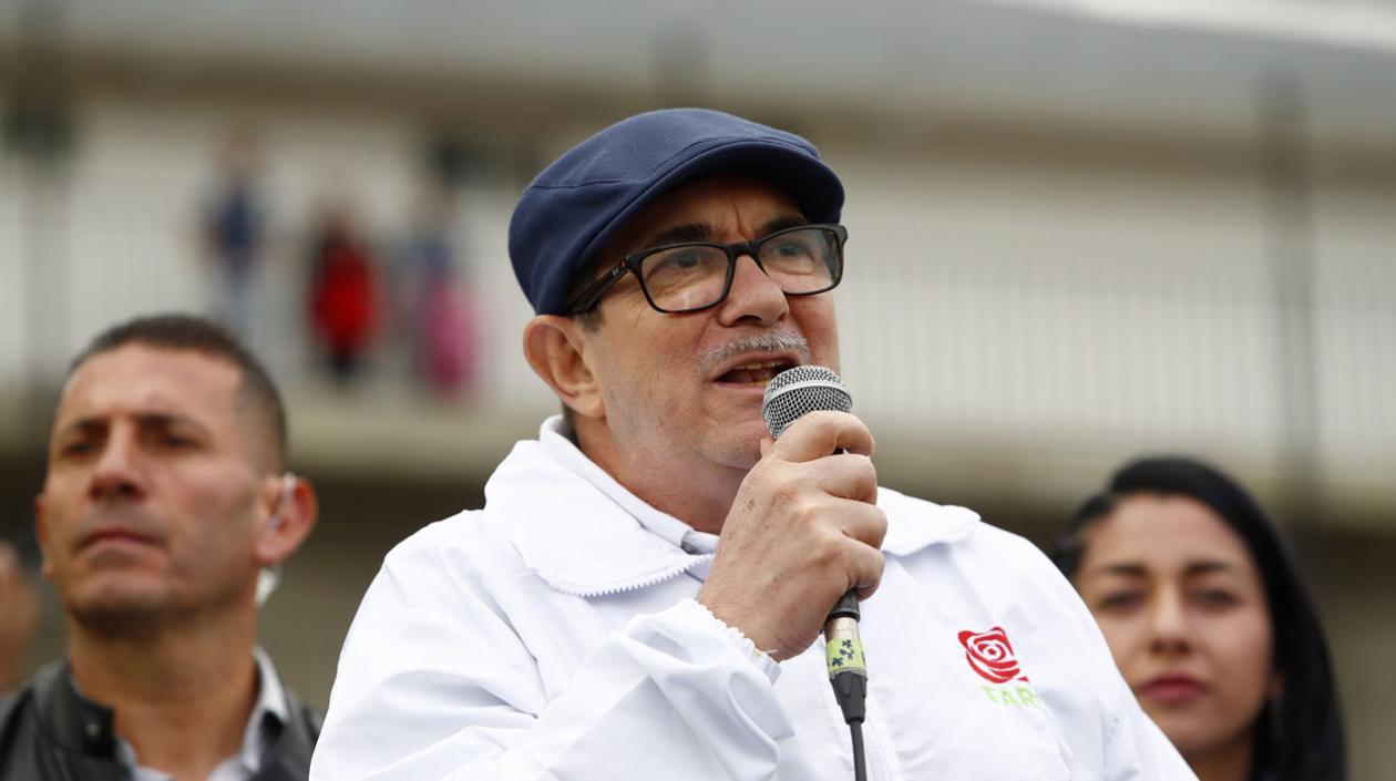  El jefe del partido FARC, Rodrigo Londoño