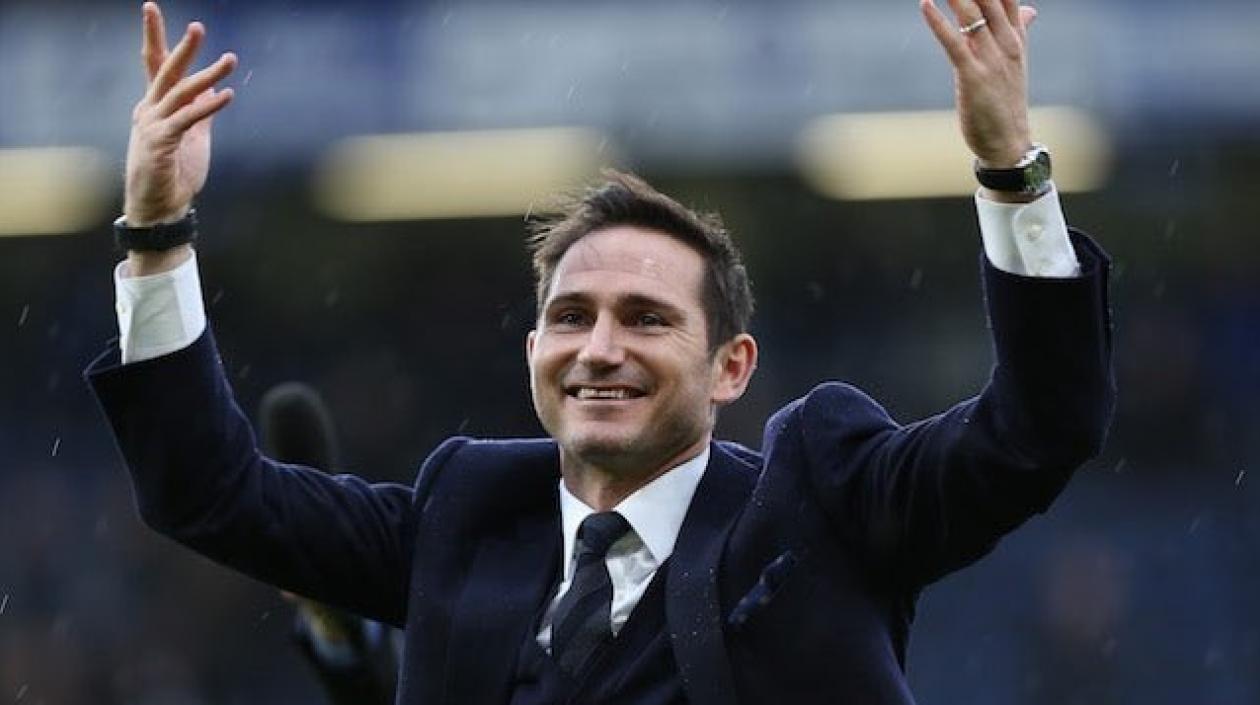 El entrenador inglés Frank Lampard.