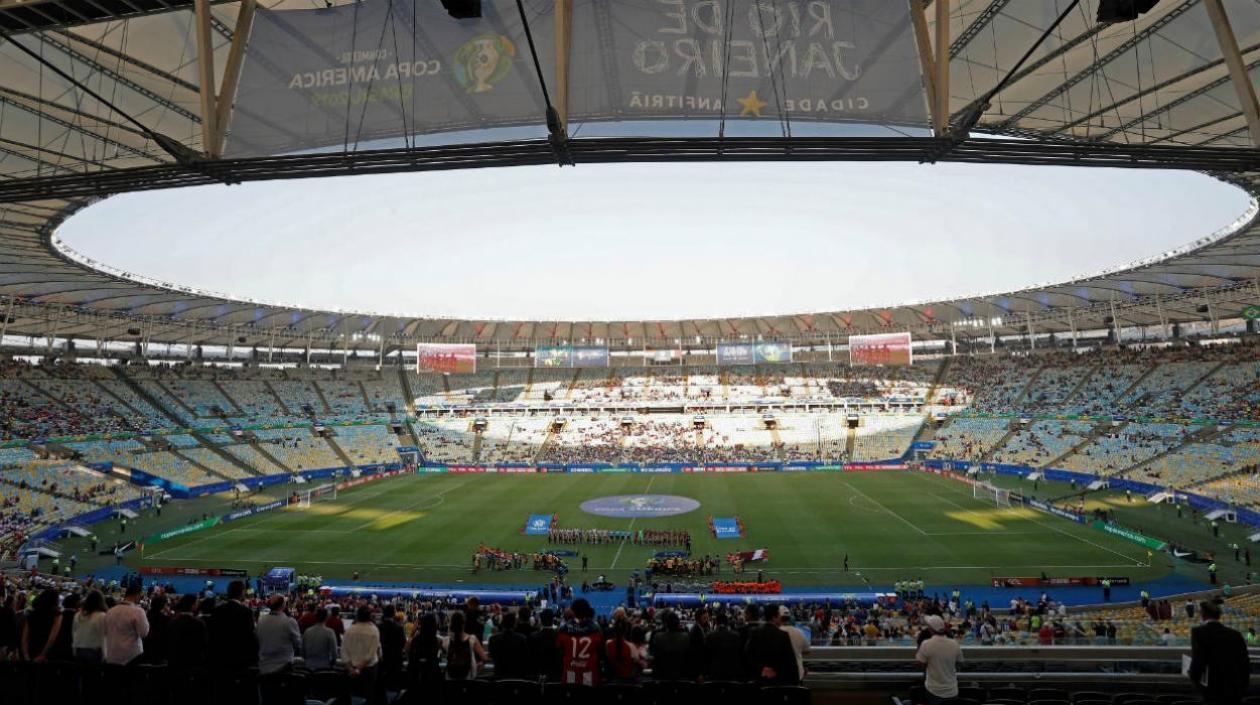 Estadio Maracaná, en donde se jugará la final.