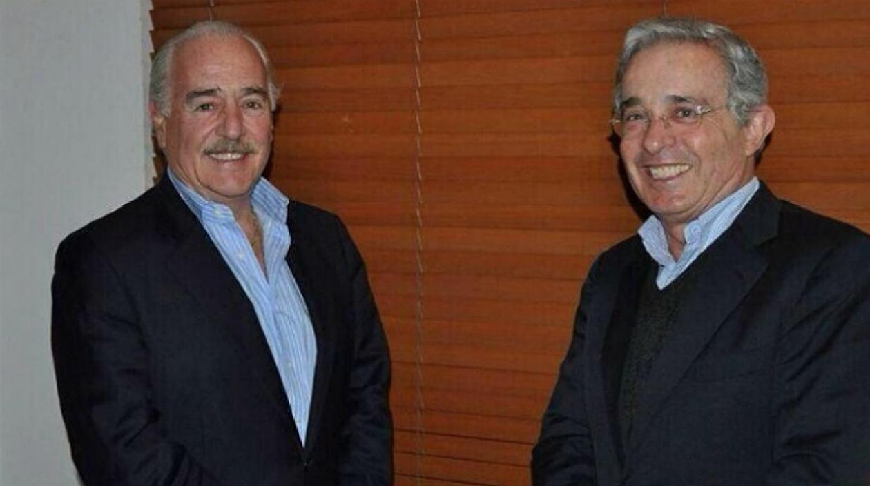 Andrés Pastrana y Álvaro Uribe.