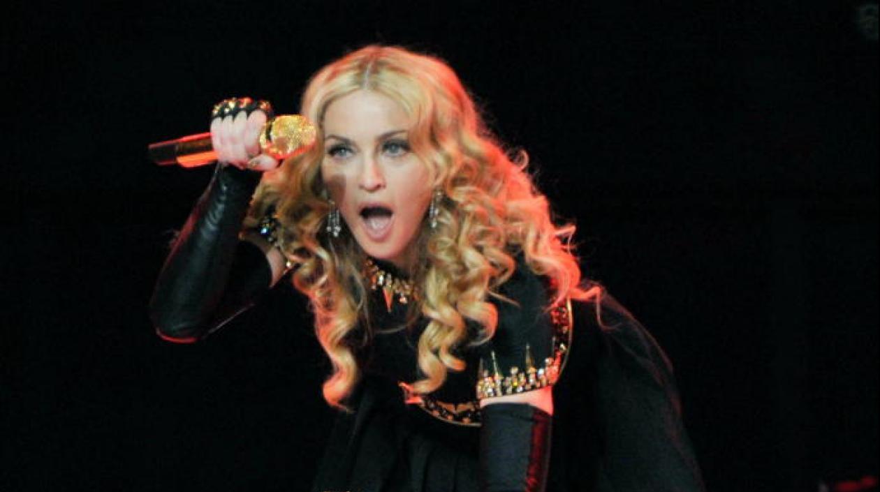 Madonna, cantante estadounidense.