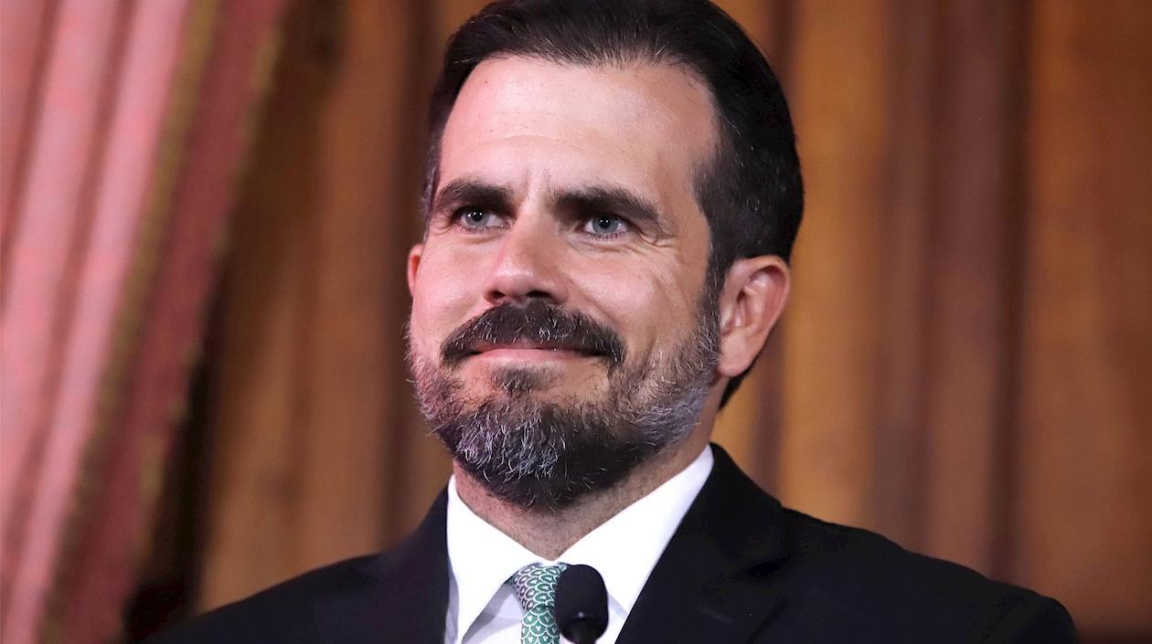 El gobernador de Puerto Rico, Ricardo Rosselló. 