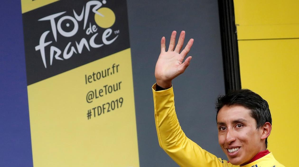 Egan Bernal virtual campeón del Tour de Francia 2019
