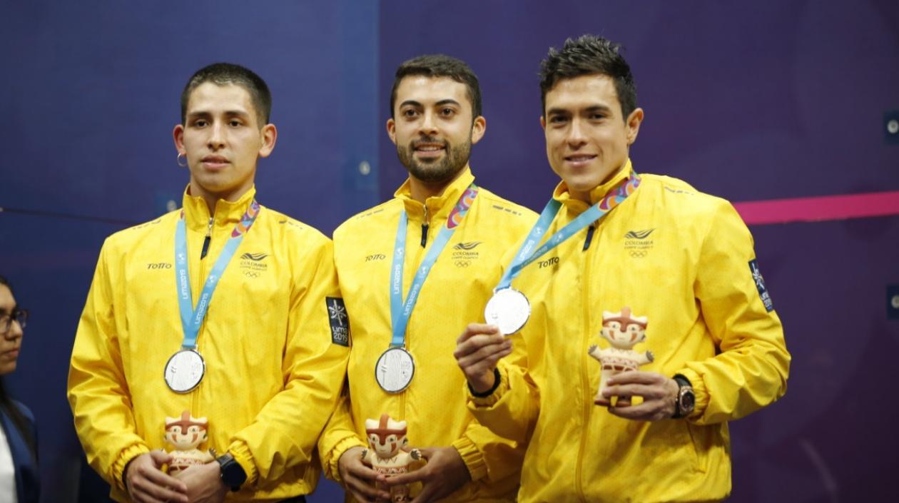 Andrés Felipe Herrera, Juan Camilo Vargas y Miguel Ángel Rodríguez. 
