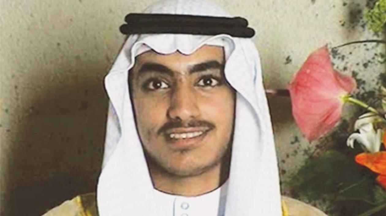  Hamza bin Laden, hijo de Osama Bin Laden, que se cree murió  esta semana.
