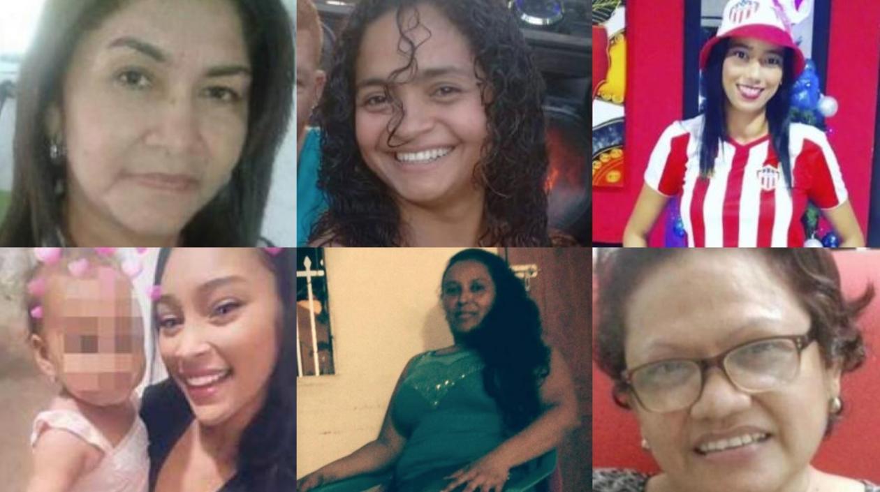 Siete de las 32 mujeres que han sido asesinadas este año en todo el departamento, en especial en Barranquilla y Soledad.