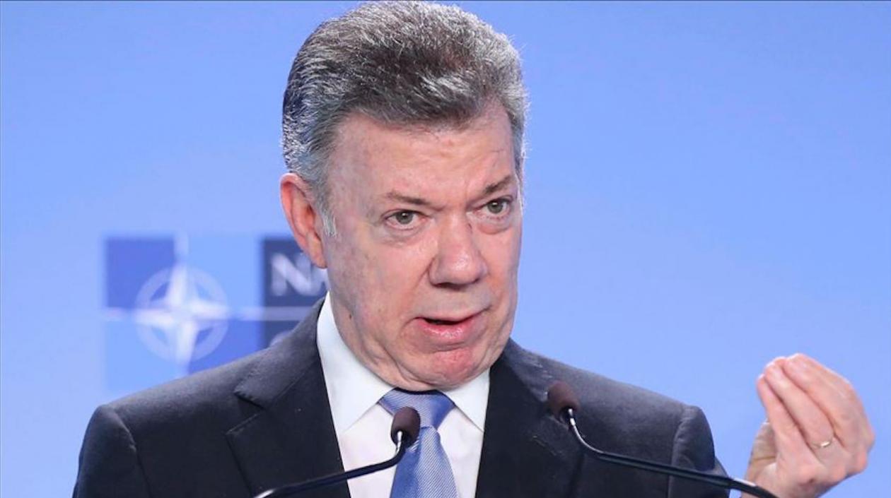 Juan Manuel Santos, expresidente de Colombia y nobel de paz.