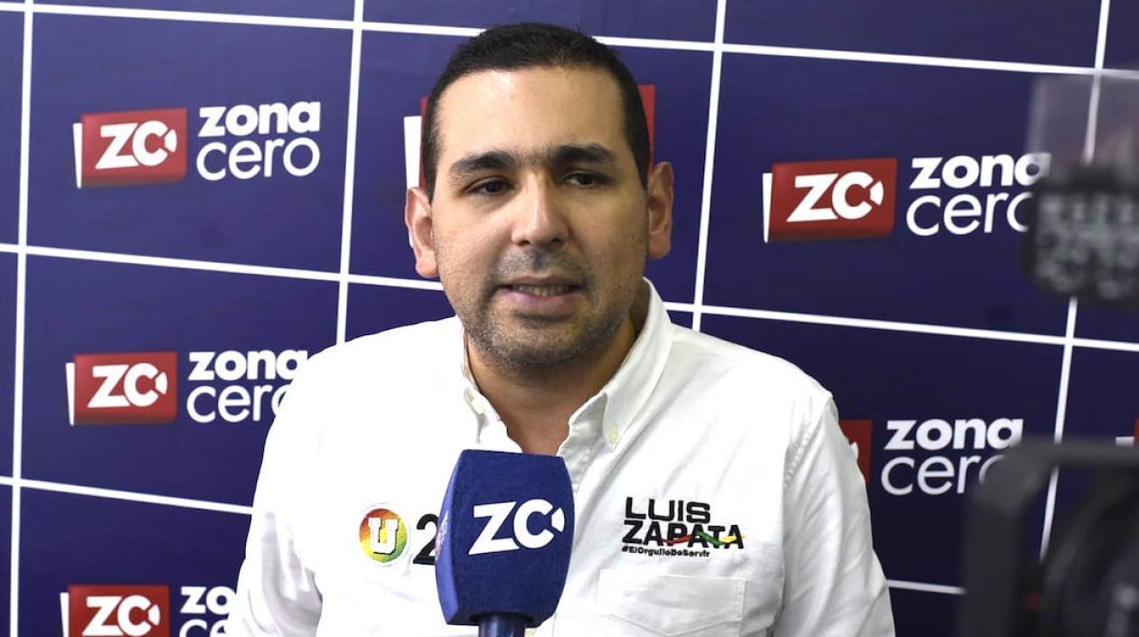 Luis Zapata Garrido, candidato al Concejo de Barranquilla.