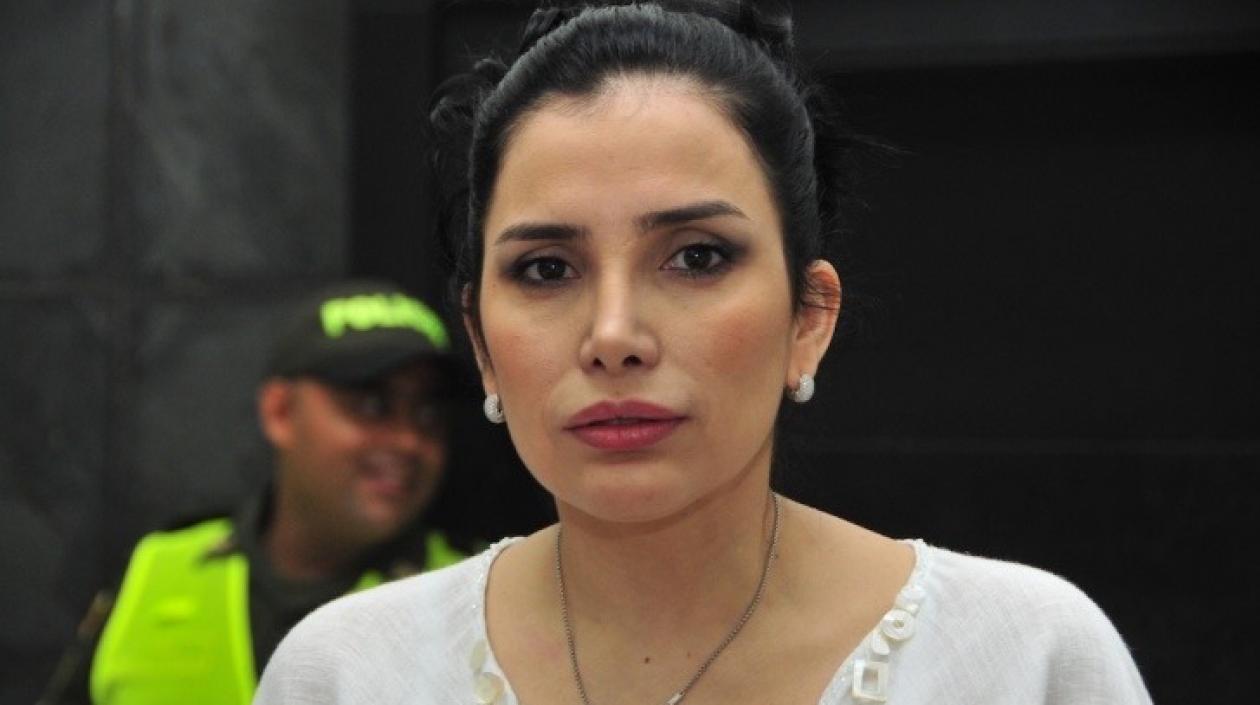 Aida Merlano, condenada por corrupción electoral.