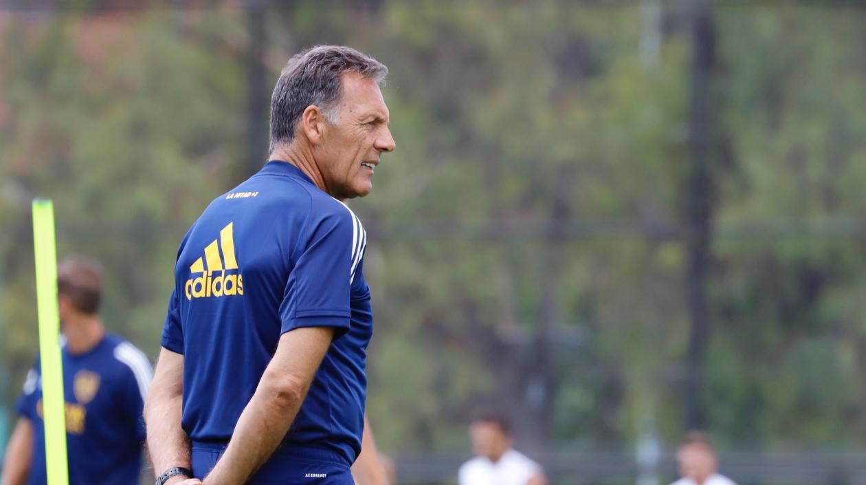 Miguel Ángel Russo, técnico de Boca Juniors. 
