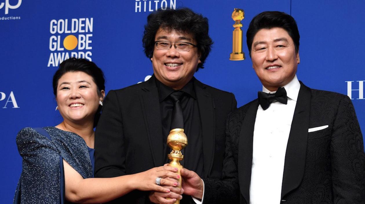 Ganadores de la mejor película en lengua extranjera (no inglesa): "Parasite" (Corea del Sur).