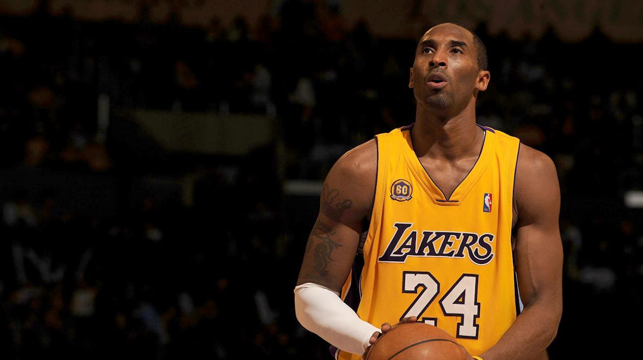 Kobe Bryant, leyenda del baloncesto. 