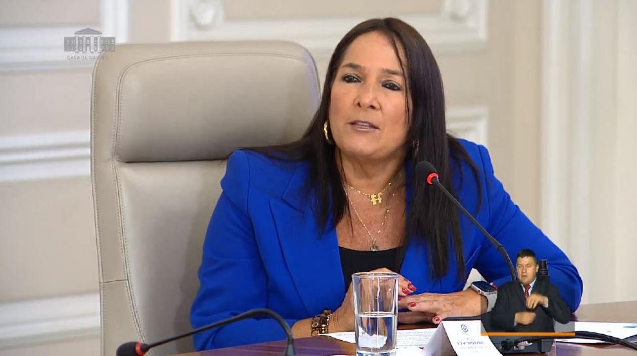 Susana Correa, directora del DPS.