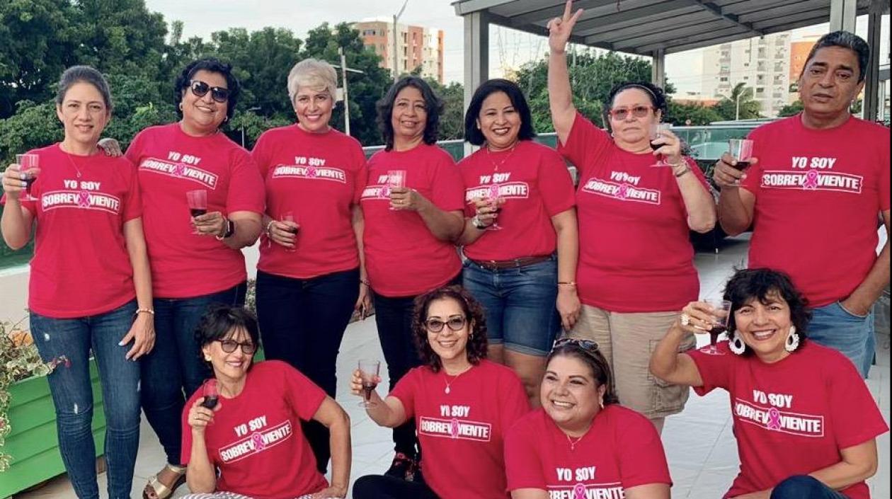 Guerreras Rosa Barranquilla invita a tomar conciencia del cáncer de mama.
