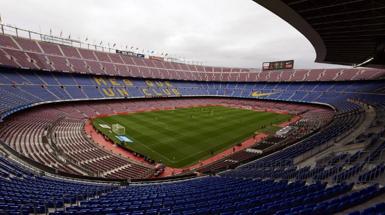 Camp Nou, estadio del Barcelona. 