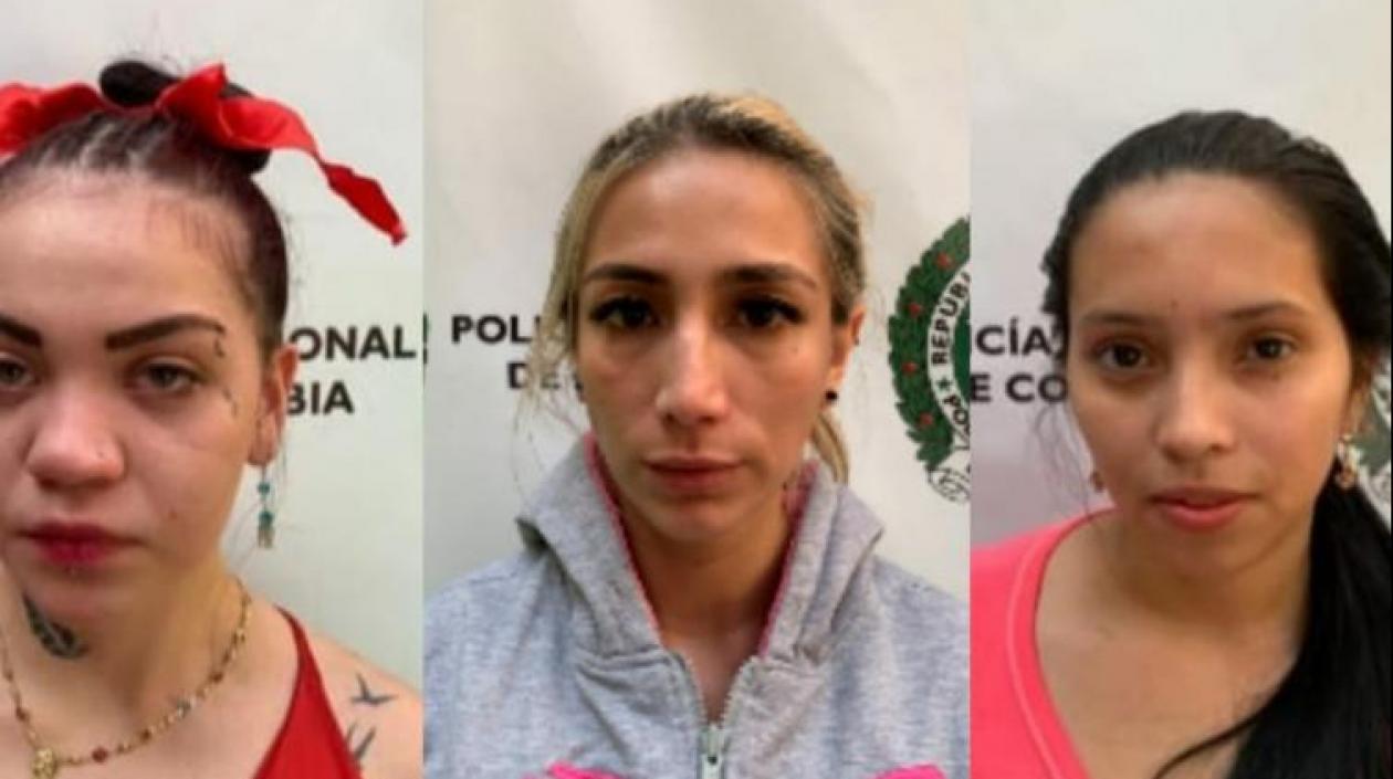Las tres mujeres fueron cobijadas con detención domiciliaria por un juez de control de garantías de Medellín. 