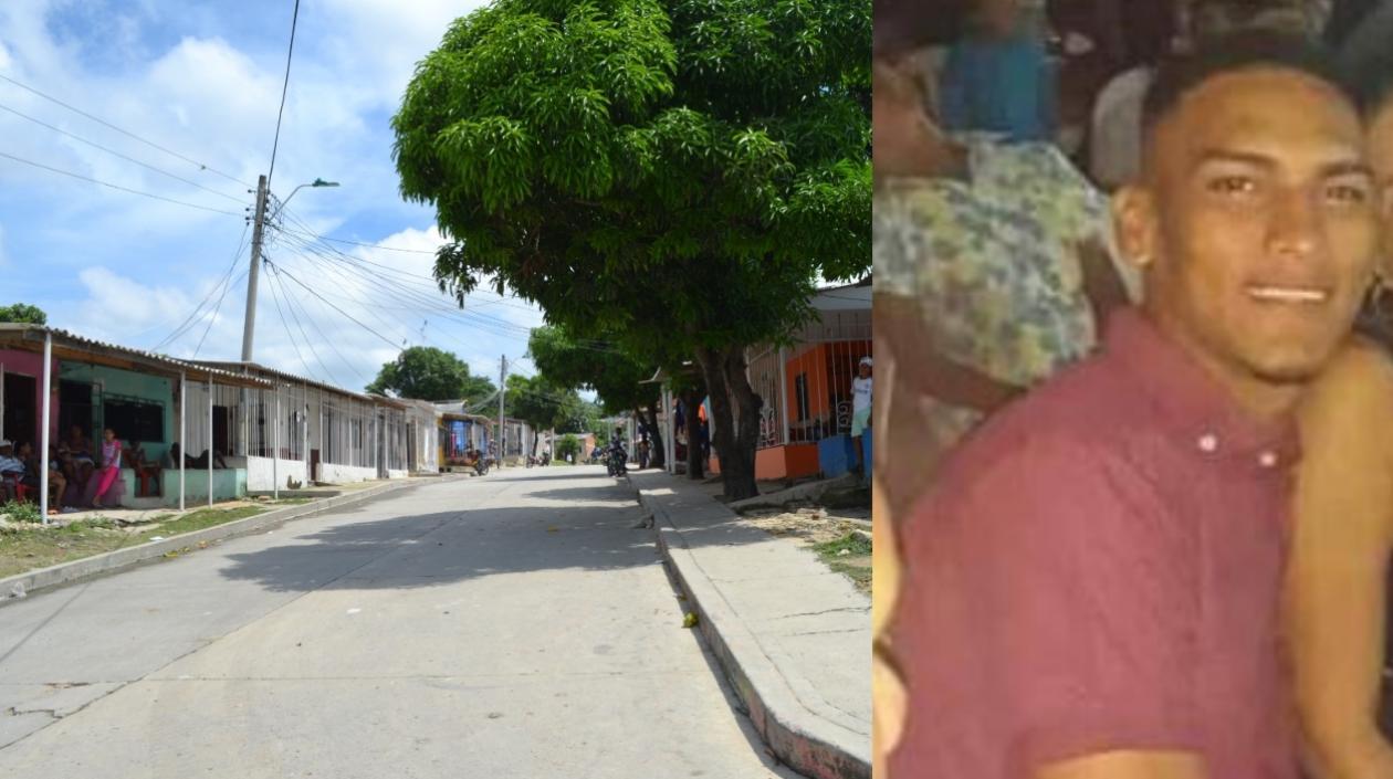 Cristian José Arrieta García fue asesinado en este sector del barrio Las Américas.