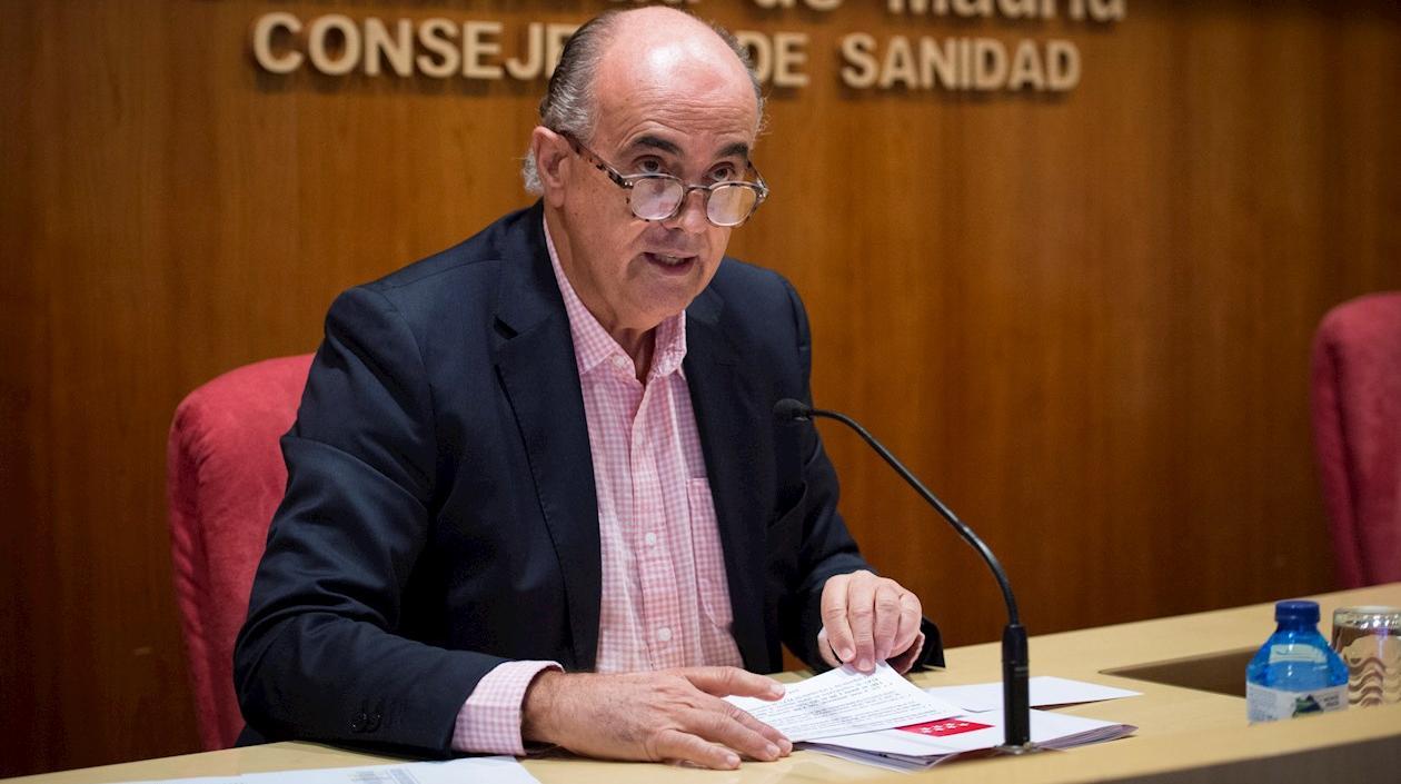 El viceconsejero de Salud pública, Antonio Zapatero.