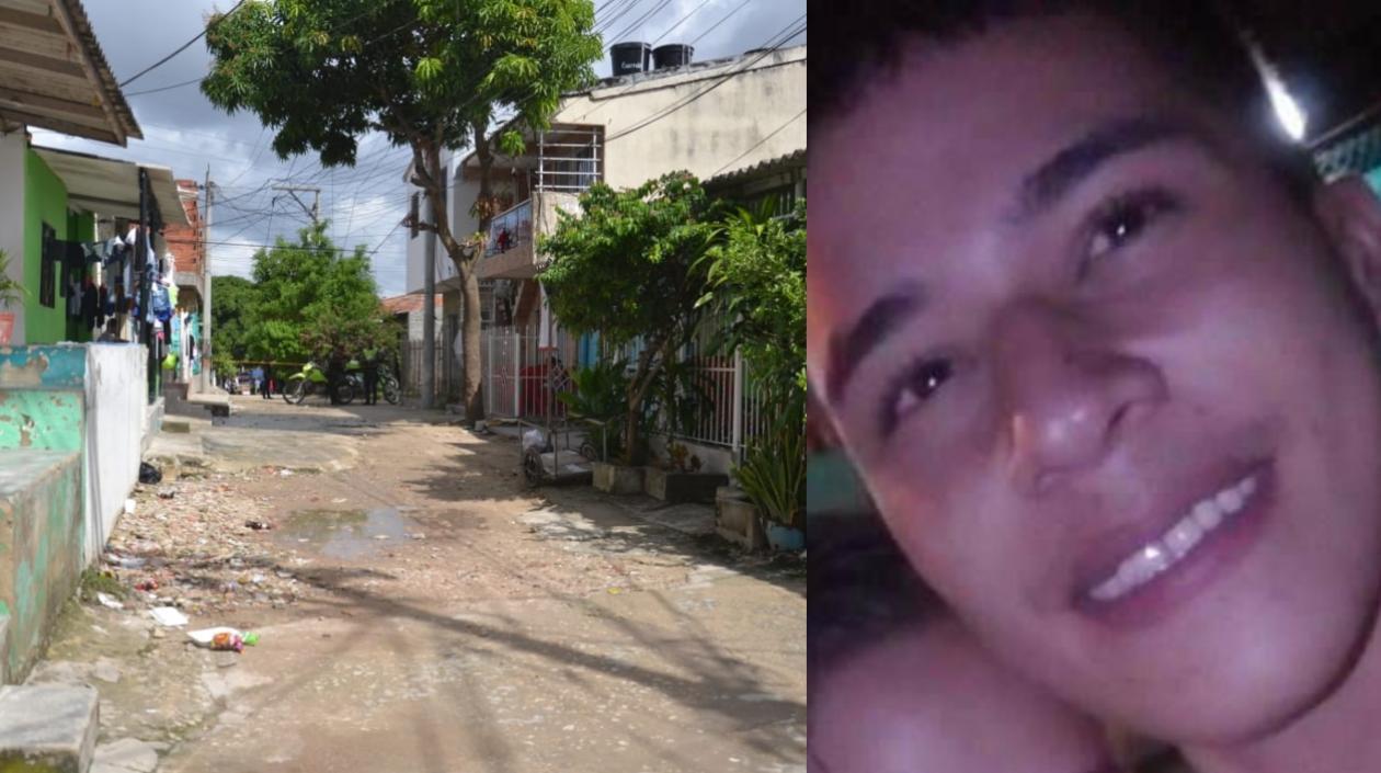 Jonathan Steven Domínguez González murió en confusos hechos en la cuadra donde residía en el barrio Nuevo Milenio. 