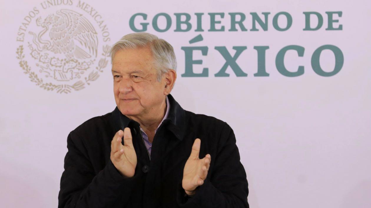Andrés Manuel López Obrador,  presidente de México.
