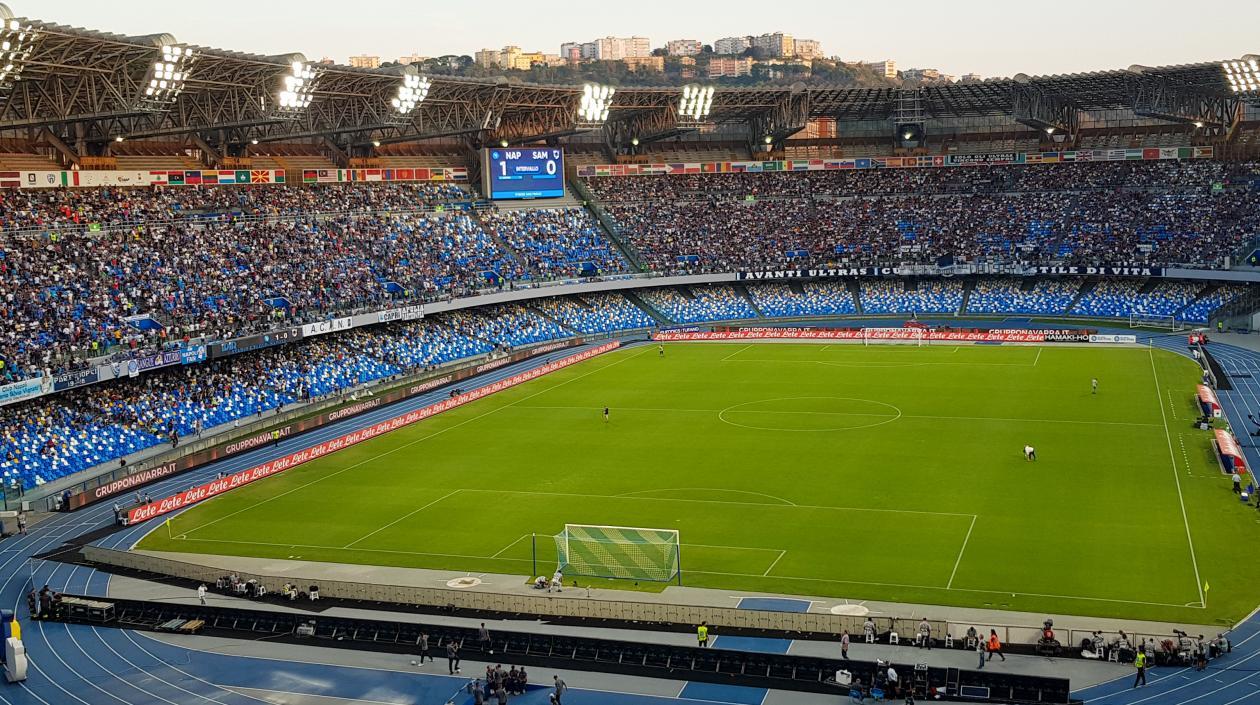 Estadio Diego Armando Maradona de Nápoles. 