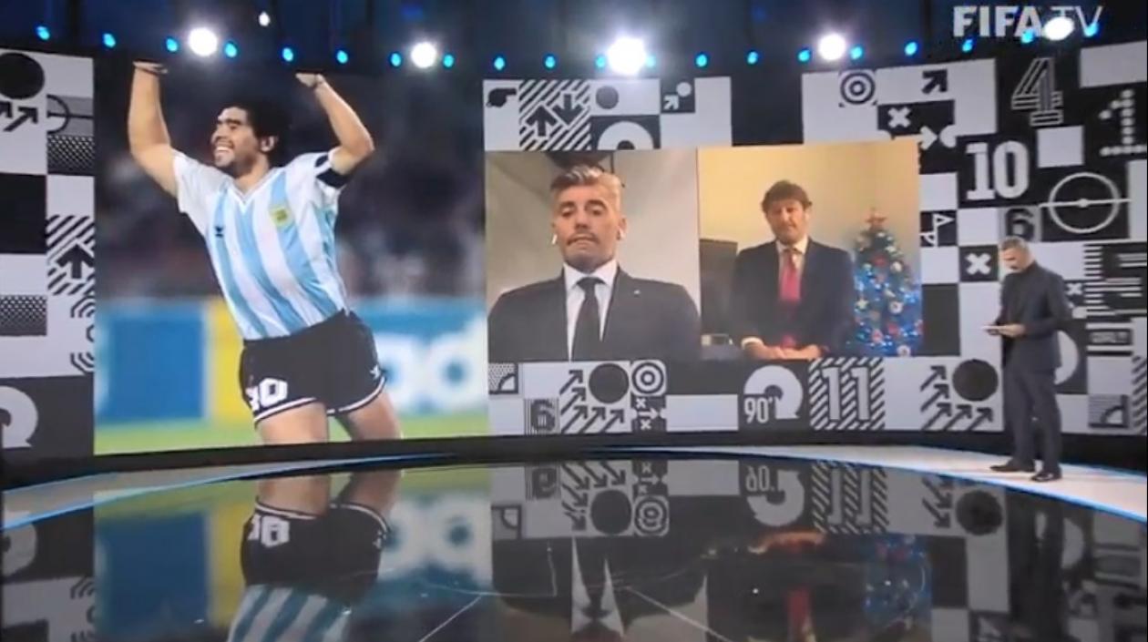Personalidades hablando sobre Maradona.