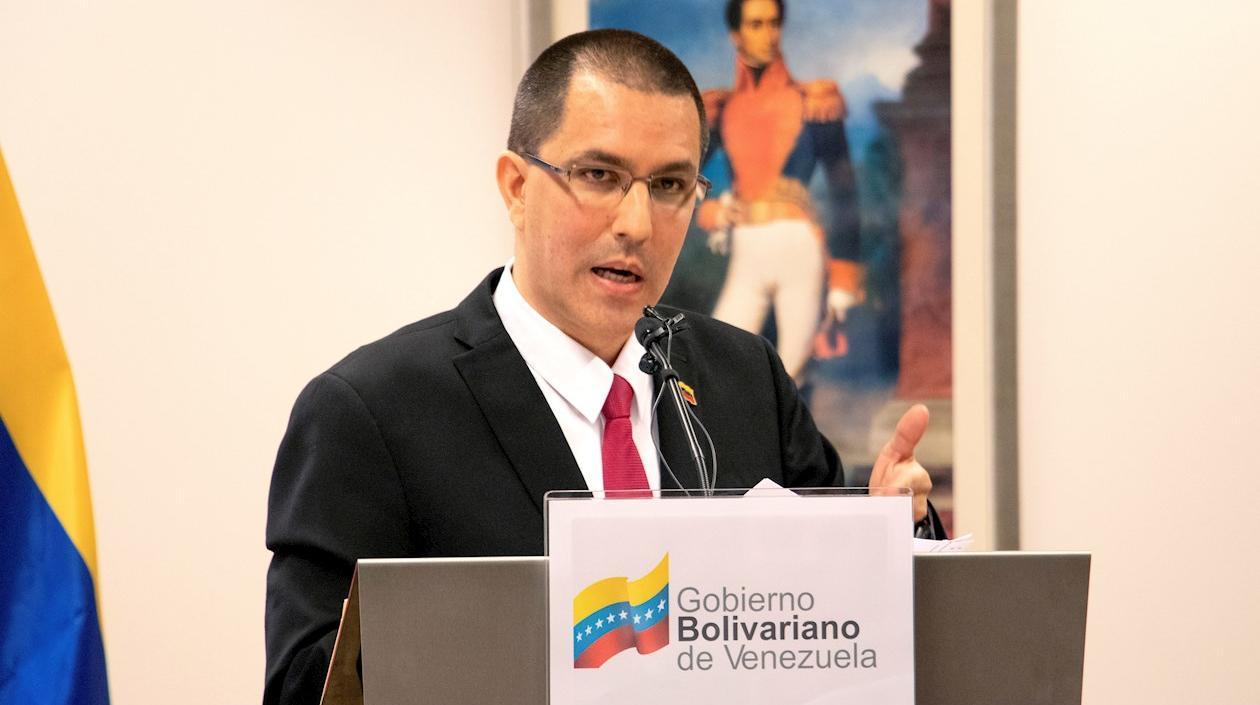 El ministro de Relaciones Exteriores de Venezuela, Jorge Arreaza.