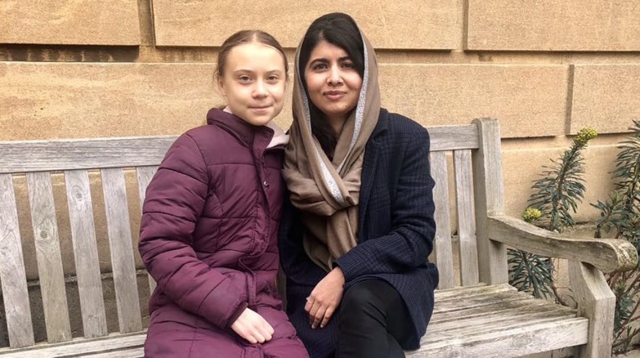Greta Thunberg y Malala Yousafzai.