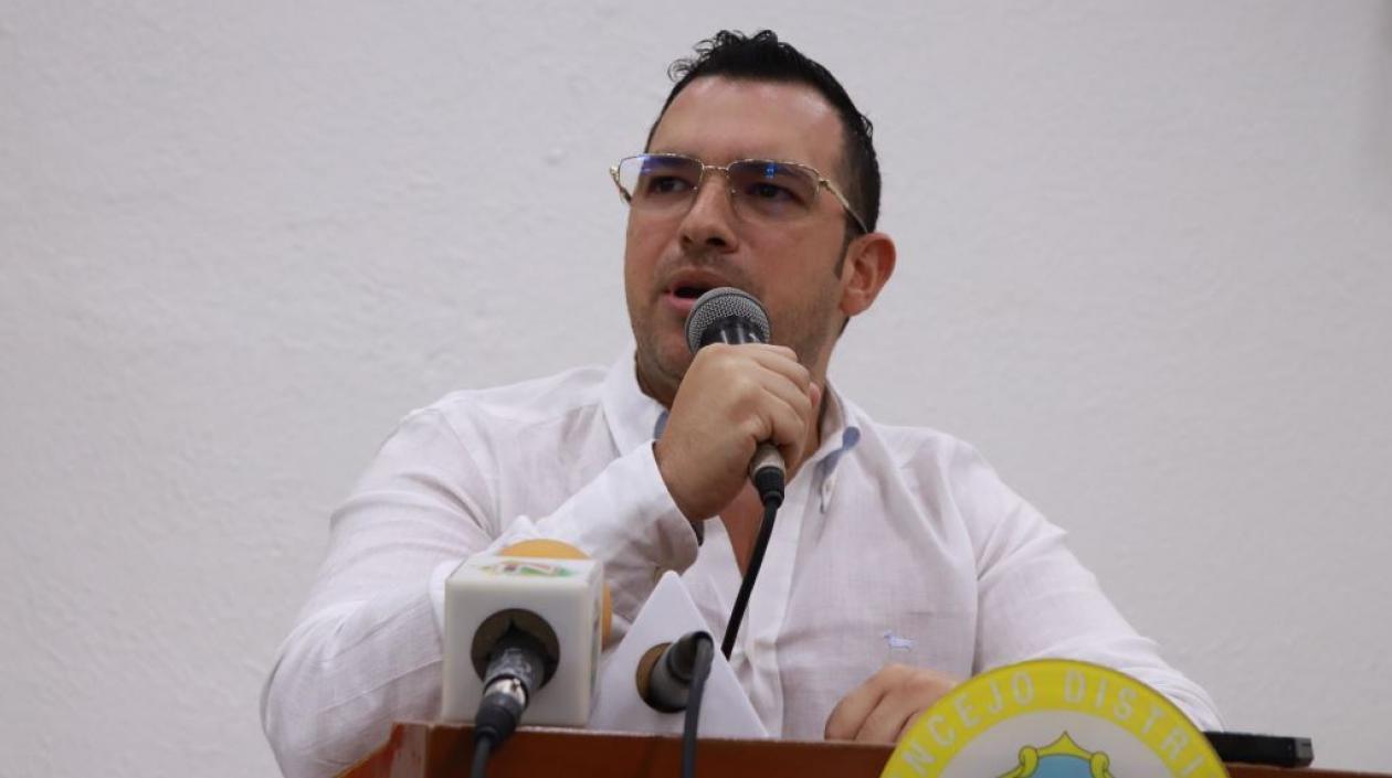 Jesús Acevedo Magaldi, Contralor Distrital de Barranquilla.