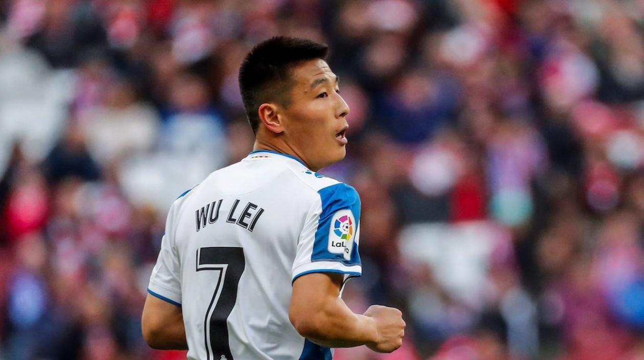 Wu Lei, centrocampista del Espanyol.
