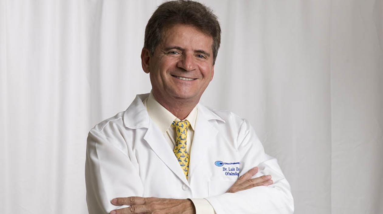 El oftalmólogo Luis Escaf Jaraba.