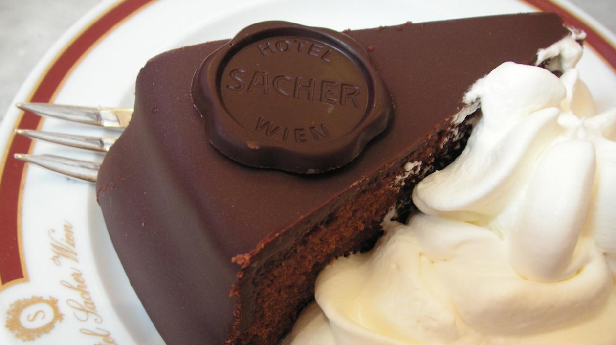 Torta Sacher de Viena.