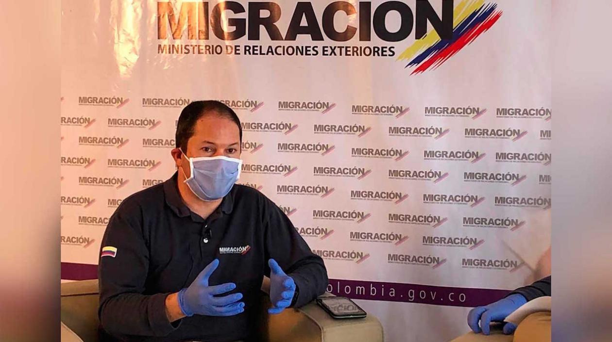 Juan Francisco Espinosa Palacios, director de Migración Colombia.