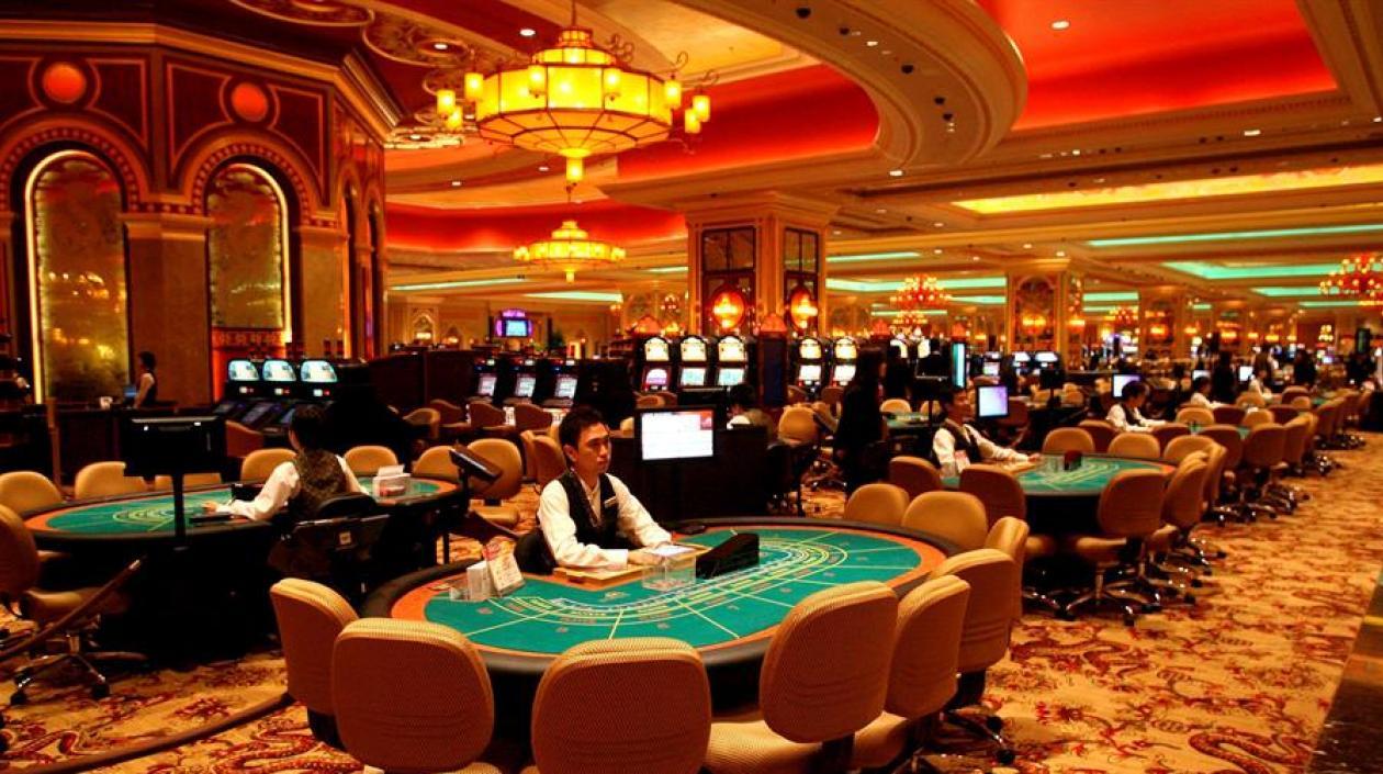 Un casino en Las Vegas.