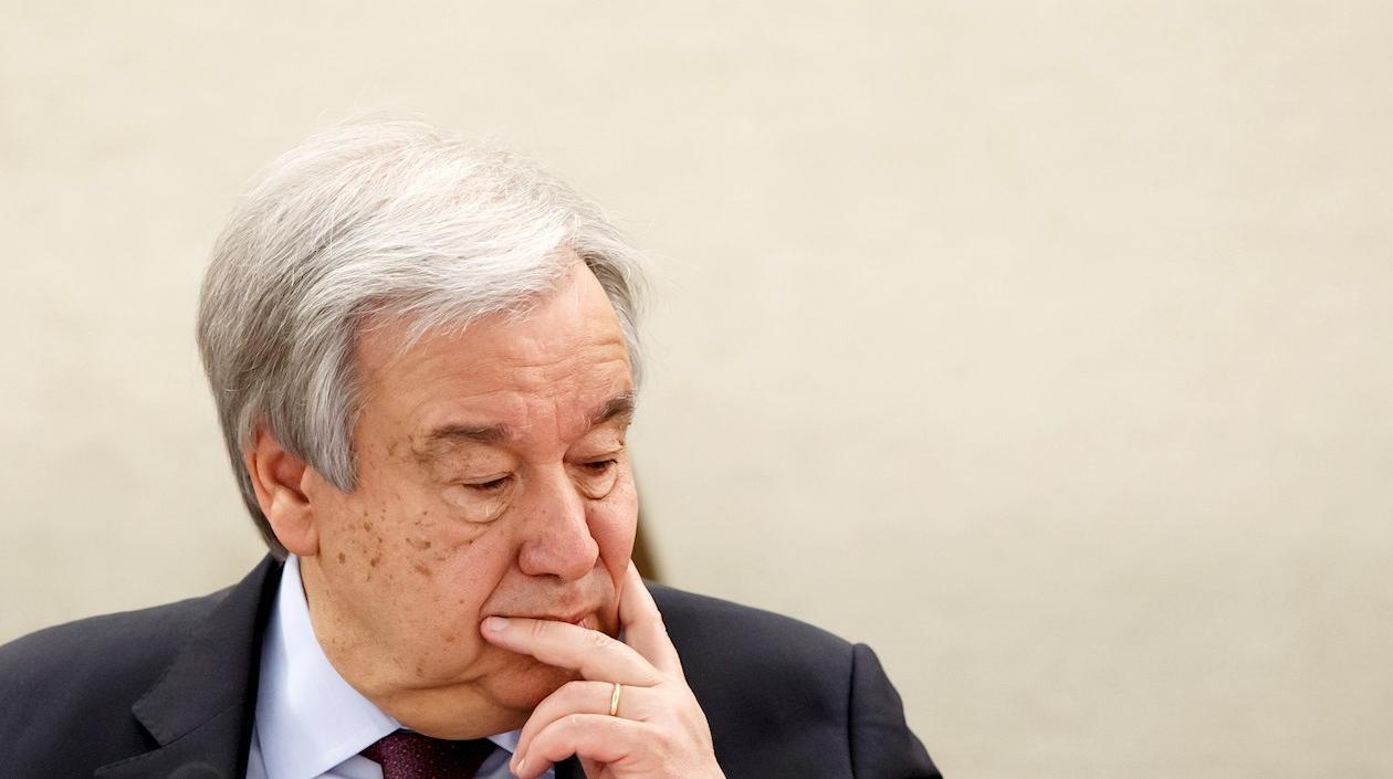 El secretario general de Naciones Unidas, Antonio Guterres.