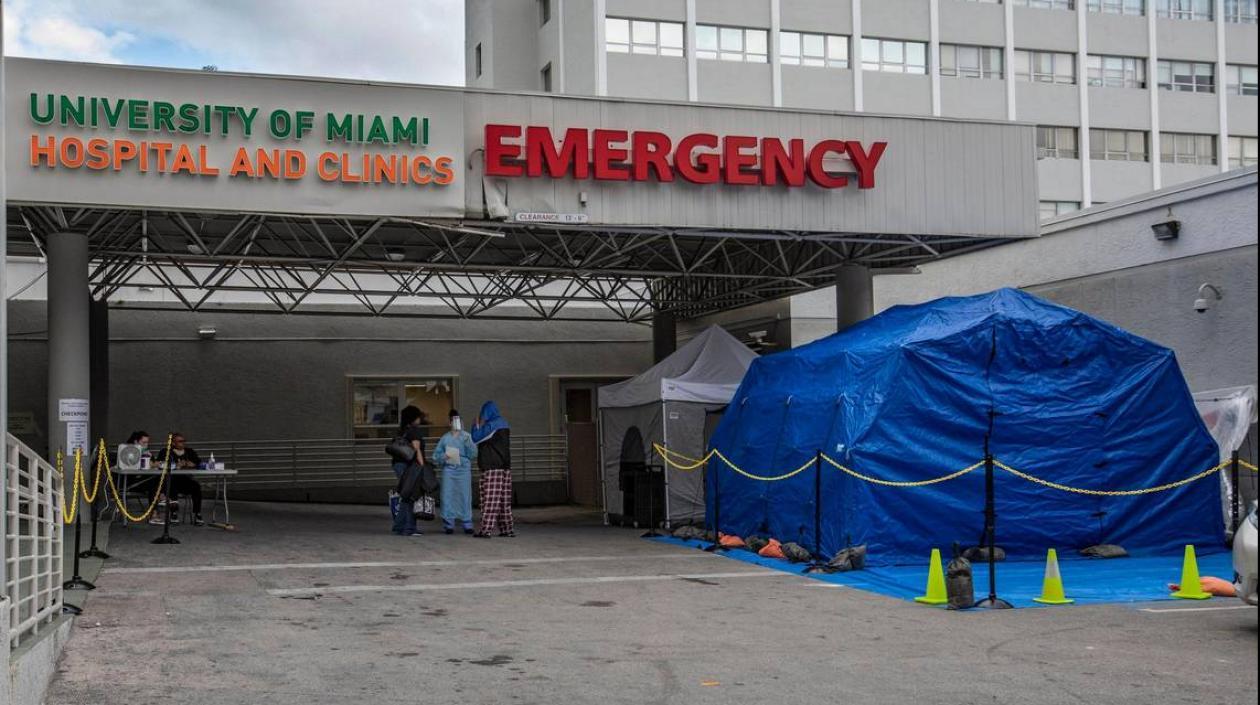 Un hospital en la Florida.
