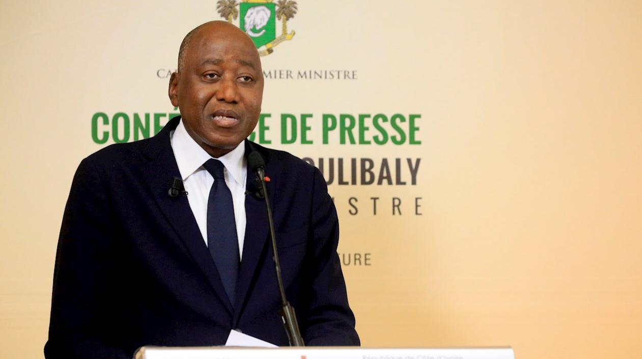  Amadou Gon Coulibaly, primer ministro de Costa de Marfil.