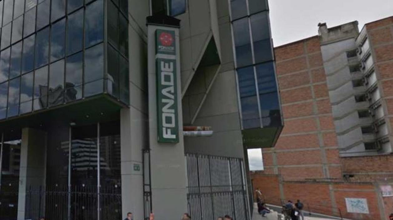 Una sede de Fonade en Bogotá.