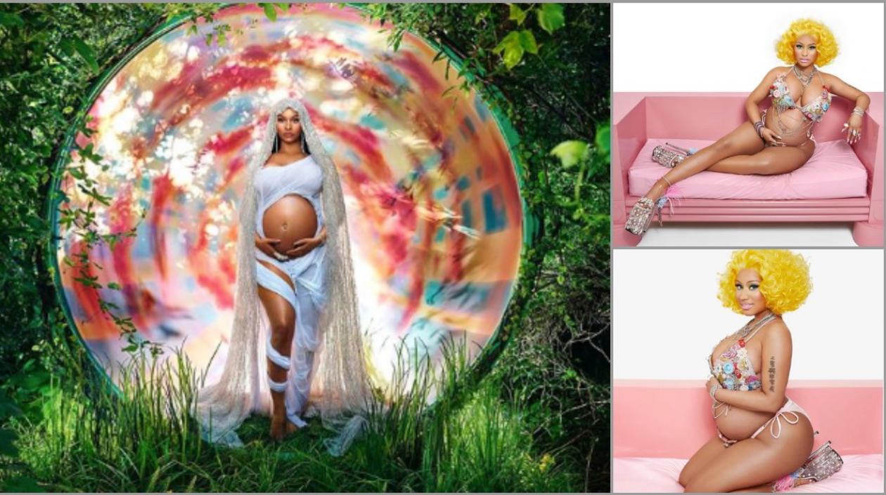 La cantante Nicki Minaj anunció su embarazo.