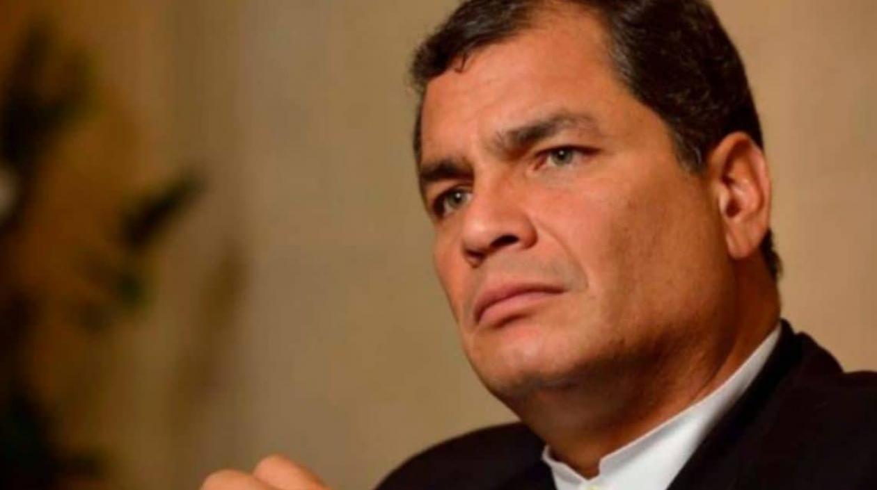 Rafael Correa, expresidente de Ecuador.