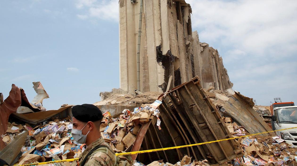 El gobierno elevó a 154 la cifra de muertos por la explosión en Beirut.